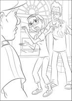 coloriage rio linda et tulio cherchent leurs arra de partout